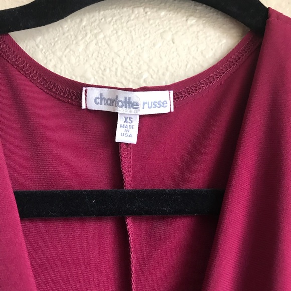 ❗️Charlotte Russe Red Dress. NWOT - Picture 3 of 5